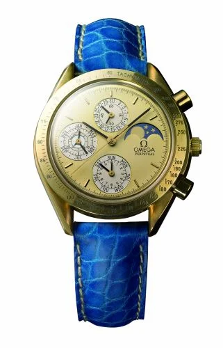 Omega Speedmaster Perpetual Calendar Yellow Gold / Champagne / 3650.10.20 (36501020)